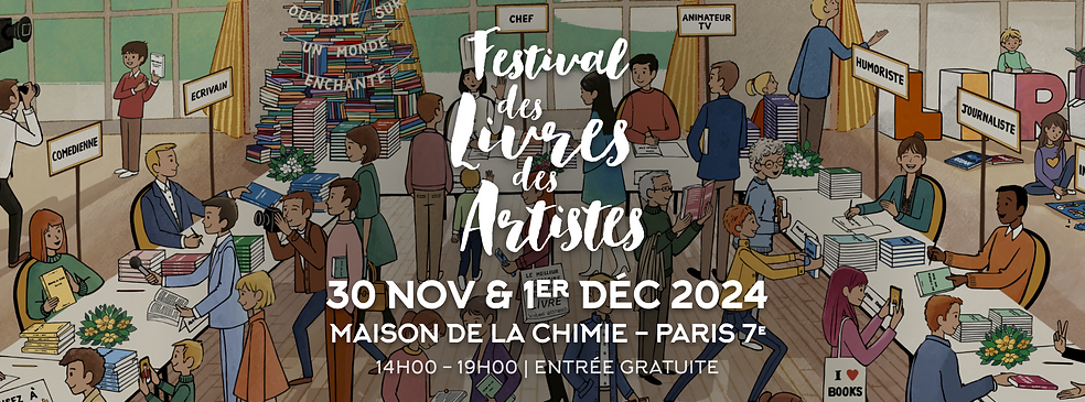 Le festival des livres, des artistes